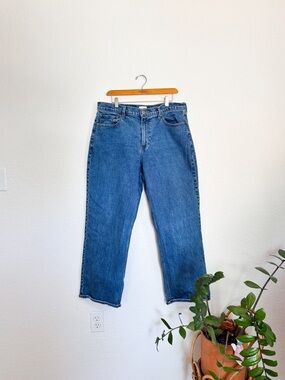 Abercrombie & Fitch baggy low rise curve love jeans